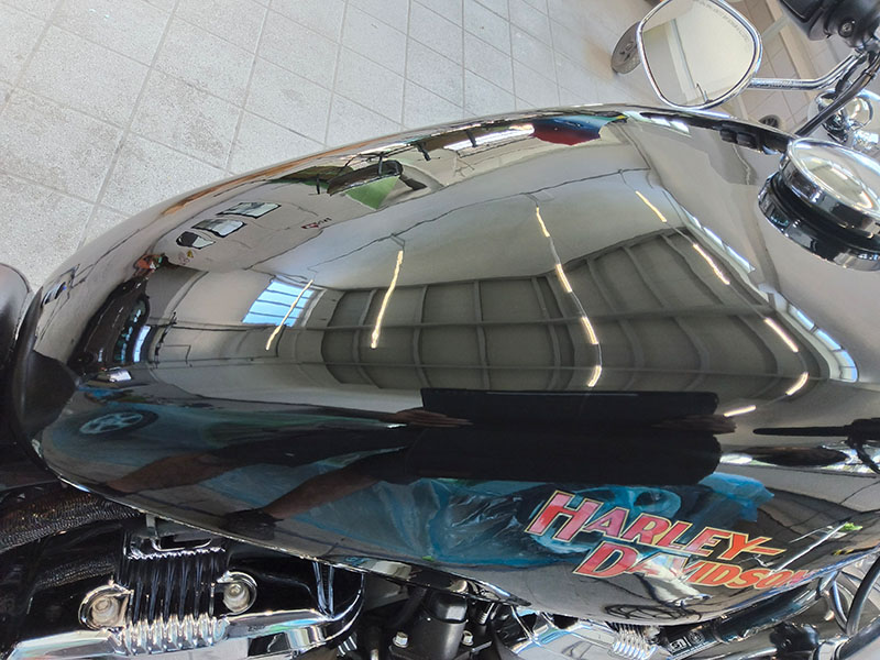 Harley Davidson - Tank nach Polierung