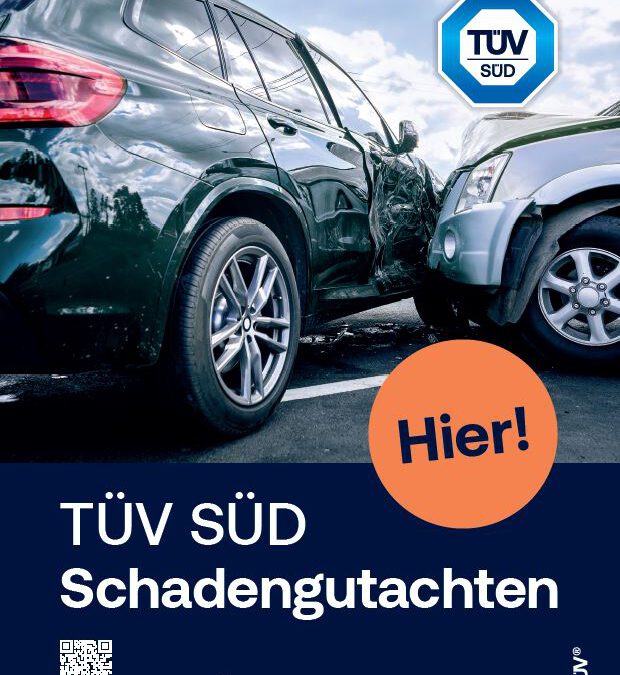 Neu: TÜV Schadengutachten